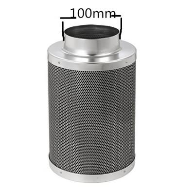 China Hydroponics Silver Hydroponics 45mm 4inch 500mm Size Custom Activated Air Carbon Filter Cartridges Filter for sale