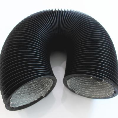 China Fireproof Ventilation PVC Aluminum Combi Non-Insulated Flexible Round Duct for sale