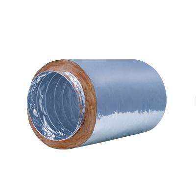 China No Flexible Air Conditioning Duct Polyester Insulated Aluminum Duct for sale