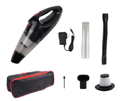 China Hot Sale 120w Portable Handheld Upholstery Small Car Powerful Vacuum Cleaner for sale