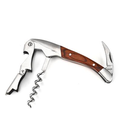 China Viable Wine Corkscrew Wooden Bottle Opener Wooden Wine Corkscrews Corkscrew for sale