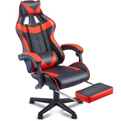 China Wholesale Computer Cooling Silla Gamer Chair With Footrest Leather Gaming Chair Factory for sale