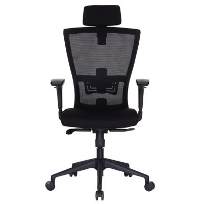 China Anji High Quality Home Office Adjustable PC Chair Ergonomic Swivel Mesh High Back Chair (Height) for sale