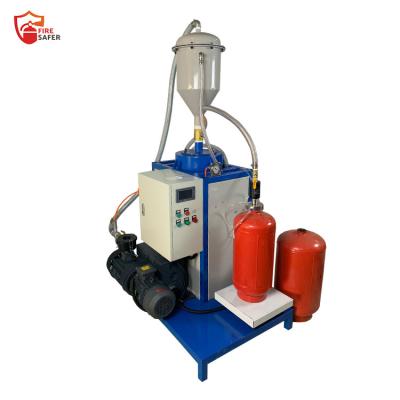 China Fire Extinguisher Refilling All Types Water DCP Or CO2 Fire Extinguisher Refilling Machine for sale