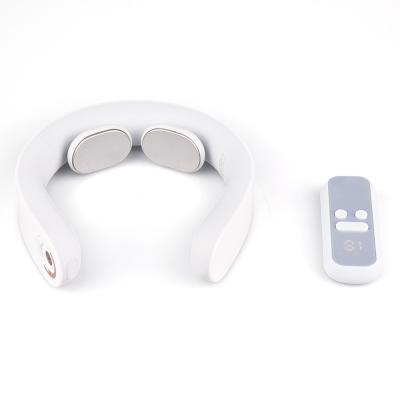 China 2020 Portable Smart Massager, Neckology Smart Neck Neck Massager with Heating Pulse for sale