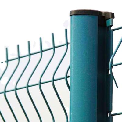 China Low Price Easily Assembled Welded Galvanized Wire Mesh 3d Hot Dip Curved Garden Fence for sale