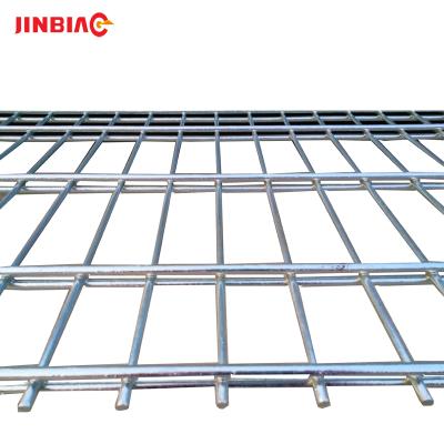 China Fence Mesh JINBIAO Factory Hot Sale 868 Dip Galvanized Double Wire Mesh Fence Panel for sale