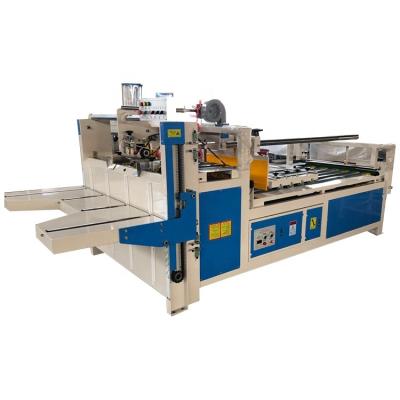 China ZXJ 2600 semi-automatic food folder gluer machine for carton machine for sale