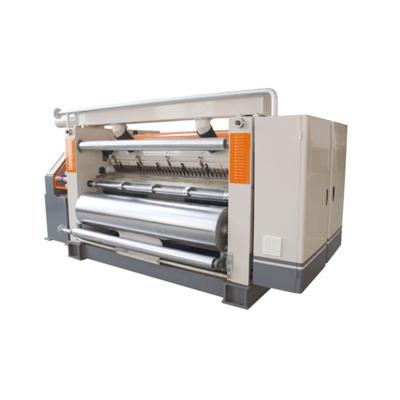 China Food Corrugated Cardboard /Double Facer Machine Wrapping Line / 2 Ply Corrugated Plastic Single Cardboard Facer for sale