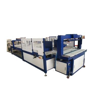 China CLOTHING Automatic Corrugated Cardboard Packing Strapping Machine Price for sale