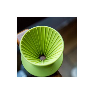 China Amazon Sustainable Silicone Hot Selling Food Grade Food Grade Pour Over Coffee Dripper for sale