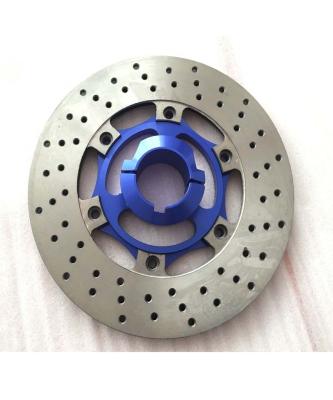 China High Quality Brake Disc With Aluminum Carrier For Tony Kart 10X4.5-5 /11X7.1-5 for sale