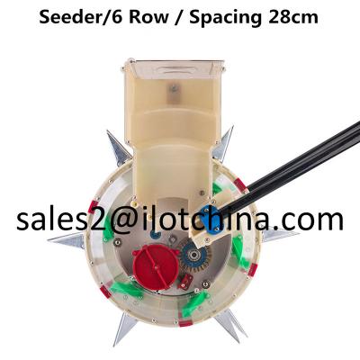 China New Arrival Seed Machine New Arrival Push Roller Hand Push Type Walking Type Walking Sowing Machine for sale