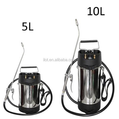 China Garden Taizhou iLOT 5L 10L stainless steel knapsack pressure garden viton joints auto-pressure sprayer for sale