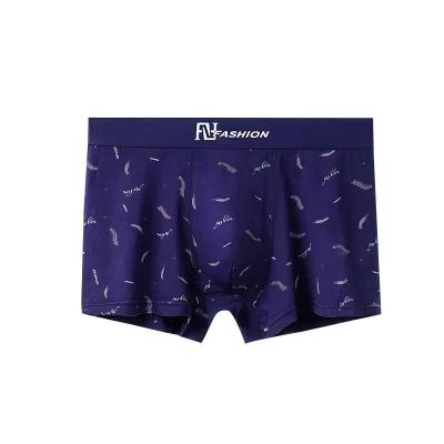 China Oversized Men Male Printing Cotton Breathable Boxers Relieve Graphene Plus Size Elastic Soft Underwear Shorts Briefs for sale