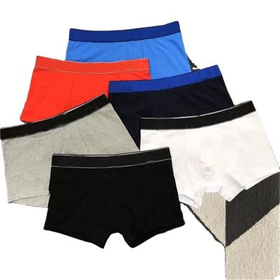 China Wholesale RST Letter Print Breathable Underwear Breathable Seamless Boxer Shorts For Men for sale