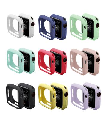 China Fanshion Watch Cover Case For Apple Watch 5/4/3/2/1 40mm 44mm Colorful Pinkycolor Scratch Soft Cases For iWatch Series 3 2 42mm 38mm for sale