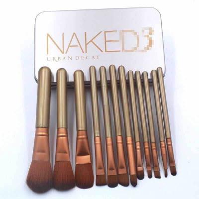 China Angular Blush 12 Pcs Professional Beauty Tool Cosmetic Brush EyelashMakeup Makeup Brushes Makeup Brush Set for sale