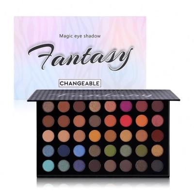 China UCANBE Imagination 39 Colors Waterproof Eyeshadow Palette Shimmer Matte Glitter Eye Shadow High Dye Waterproof Eye Makeup for sale