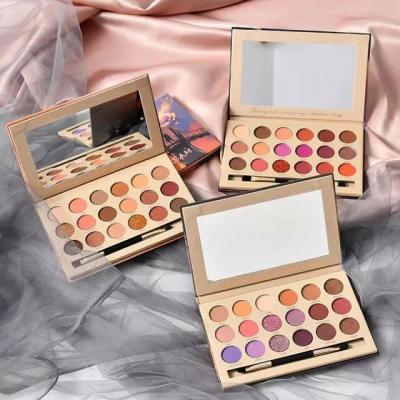 China Eao JI Fantasy Fairy Tale World 18 Color Eyeshadow Matte Pearl Eye Beauty Makeup Waterproof Palette Waterproof Long Lasting With Brush for sale