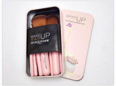 China Beauty Care Makeup Tools BIOAQUA Makeup Set Brush 7 Piece Set Foundation Brush Eyeshadow Powder Brush For Beginners for sale