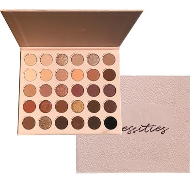 China New Design Professional Eye Makeup Private Label Makeup Cosmetics 30 Color Eyeshadow Palette Choose Colors Freely for sale