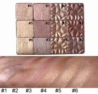 China High professional eye makeup pigment highlighter makeup private label with small quantity at private label for sale