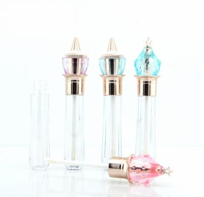 China Luxury Clear Lip Gloss Star Wand Lip Gloss Containers Tube Lip Gloss Packaging Clear Tube for sale