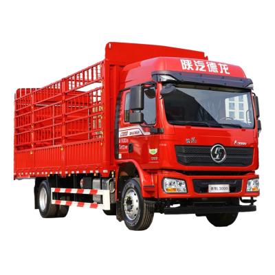 China SHACMAN 4*2 10ton Light Truck Right Hand Drive Cargo Truck L3000 Steel Box Truck for sale