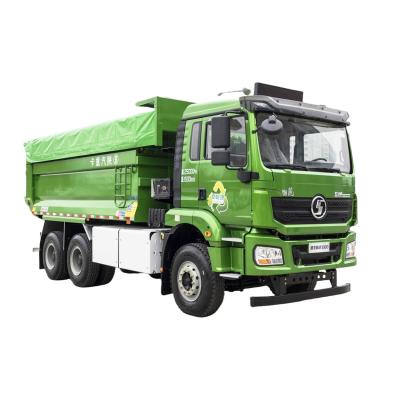 China 6X4 Gebraucht Shacman 10 Wheeler Dump Truck 40 Tonnen 380 PS F 3000 6X4 Selbstladen zu verkaufen