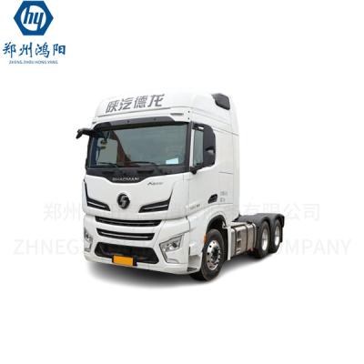 China Second Hand Euro 5 Shacman Delong X6000 6X4 Tractor Truck New Engine Shacman Truck 6X4 for sale