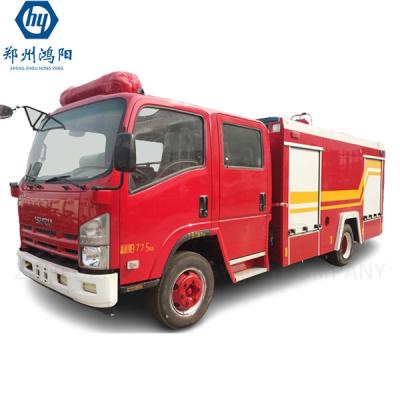 China 10.4x2 53 M New Aerial Ladder Fire Truck with Water Pump Truck Water Tanker for sale