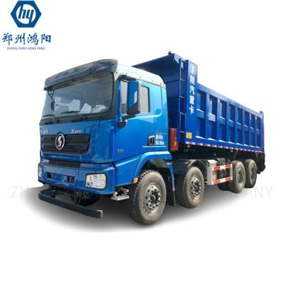 China Zware X3000 Shacman Dump Truck 375HP Tipper Dump Trailer 8X4 Euro2 Te koop