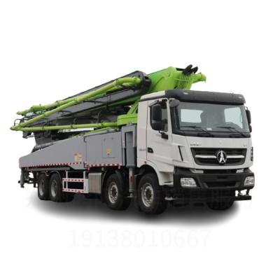 China Flexible Maschinen Gebraucht 52m Mobilpreis Betonpumpen Truck WeiChai / Commins Motor zu verkaufen