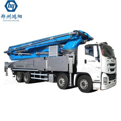 China 240-470 Horsepower Concrete Pump Truck For Smooth And Precise Concrete Pouring for sale