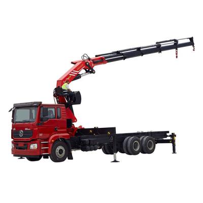 China Shacman 8X4 6x4  Crane Straight Mounted Crane Truck Crane Truck For All Your Transportation Needs for sale