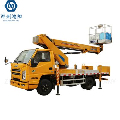 China FOTON 29 M Lifting Telescopic Boom Truck Bucket Truck Left Hand Driving for sale