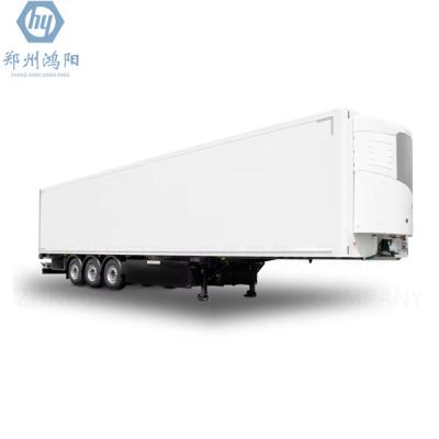 China Caja refrigerada de 53 pies Nuevo Reefer de 3 ejes Semi remolque 84m3 en venta