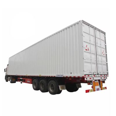 China 40ft 48 Foot 53ft 53 Foot 2 Axles 8 Wheels Insulated Semi Reefer Van Trailer Truck for sale