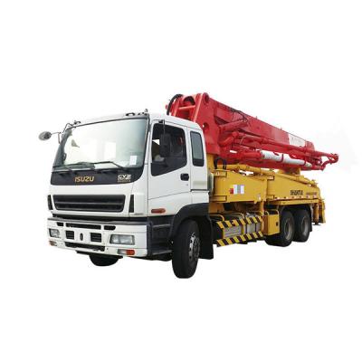 China 48M 52m 56m Concrete Cement Pump Truck Mounted Concrete Mixer Pump zu verkaufen