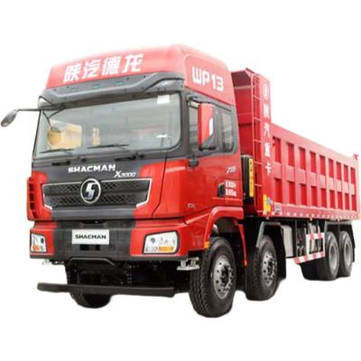 China Shacman Dump Truck X3000 met de toonaangevende 9.0 wielrand design Te koop