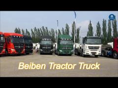 high efficiency brand new beiben 6x4 4x2 380hp tractor head truck engineering transportation