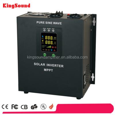 China Metal 12V DC to AC Pure Sine Wave Solar Inverter with MPPT Controller, Battery Charger for sale