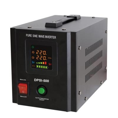 China Metal LED Graphic Displayer Pure Sine Wave Power Inverter for sale