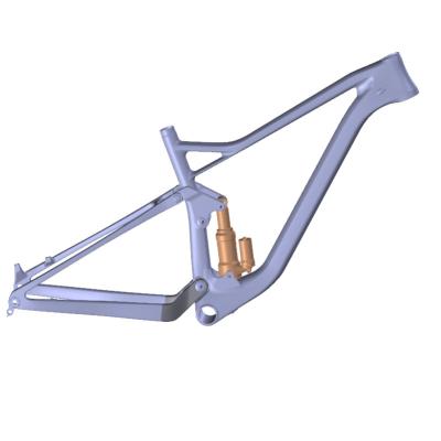 China Mountain Bikes Design New All EPS Tech Integrated Rear Triangle 27.5er Plus12*148MM Suspension Carbon Montain Bike Frame for sale