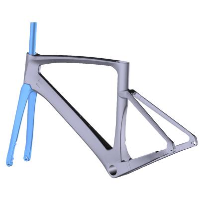 China Road Bikes 700C UD Matt Carbon Bicycle Frameset China Resistance AIR Carbon Road Bike BB386 for sale