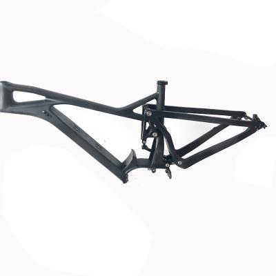 China Bafang Max Motor M620 27.5er Full Suspension Carbon Fiber E-Bike Sight Mountain Bike Carbon Electric Bike Frame for sale