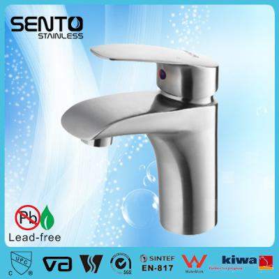 China SENTO lead free deck mounted faucets bathroom basin faucet for sale