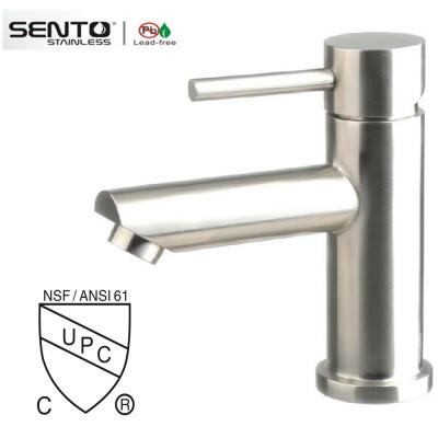 China Solo grifo del lavabo del SUS de la palanca del estilo americano con acero de CUPC 304/316 material en venta