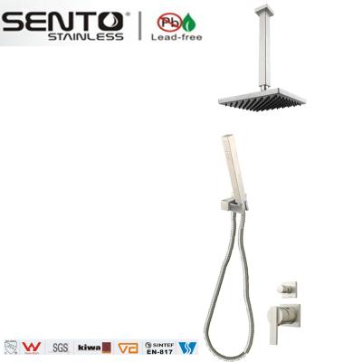 China Hotel bathroom ceiling bath water shower mixer tap with cheap prices for sale